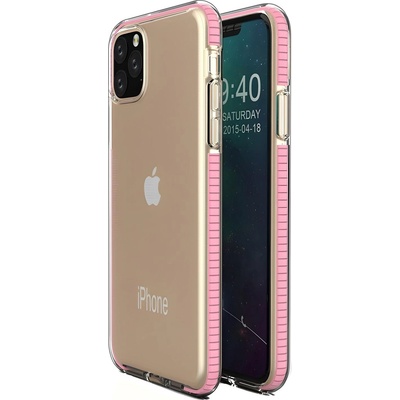 Izmael Pокривало Spring clear TPU за Apple iPhone 11 Pro - Светлорозов KP8657 (8657)