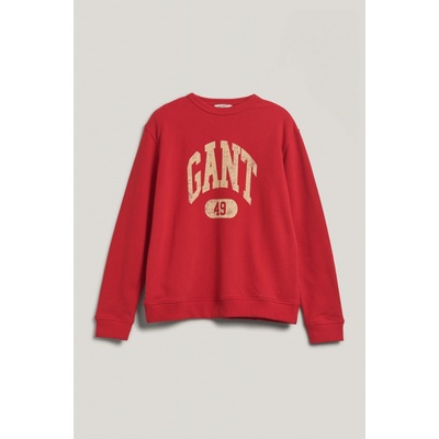 Gant 49 Arch Relaxed C-neck Bright Red