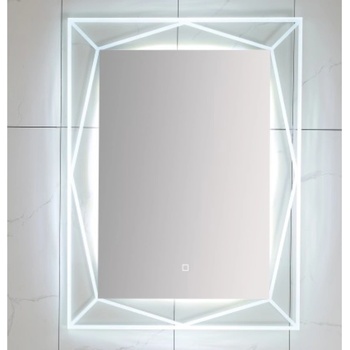 Image 1 of Inter Ceramic Огледало за баня с вградено LED осветление Врана, 60x80 см, с три вида светлина