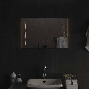 vidaXL LED огледало за баня, 60x40 см (151725)