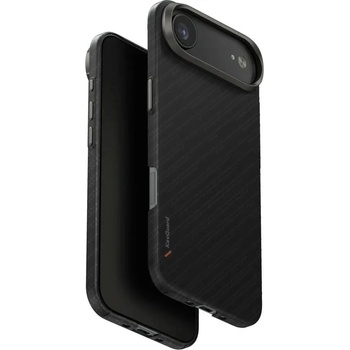 Uniq Keva EDGE Magclick калъф за зареждане за iPhone Air - черен (8886463696125)
