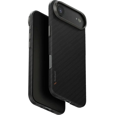 Uniq Keva EDGE Magclick калъф за зареждане за iPhone Air - черен (8886463696125)