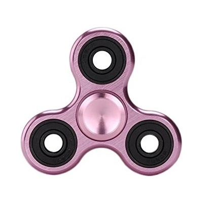 Fidget spinner KOVOVÝ růžový