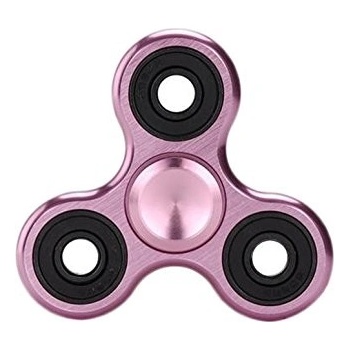 Fidget spinner KOVOVÝ růžový