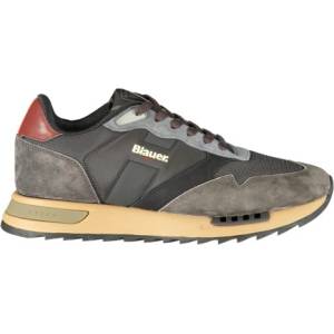 BLAUER Мъжки спортни обувки blauer, Размер 44, Цвят Черен (f6ryder01nyn_neblkbrw)