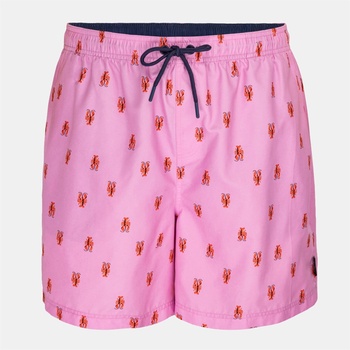 Hot Tuna Бански гащета Hot Tuna Hot Swim Shorts Sn63 - Pink SM Logo