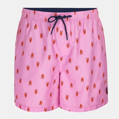 Hot Tuna Бански гащета Hot Tuna Hot Swim Shorts Sn63 - Pink SM Logo