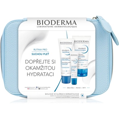 BIODERMA Atoderm pro suchou pleť Krém Ultra 200 ml , Krém na ruce & nehty 50 ml, Tyčinka na rty 4 g