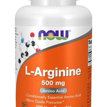 NOW Foods L-Arginine 500 100 kapsúl