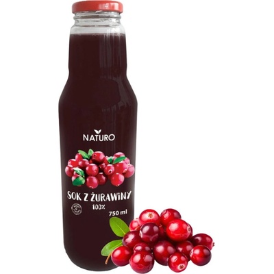Bio Naturo šťava brusnicova 100% 1000 ml
