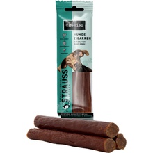 Chewies Hundezigarren Pštrosí salámky s malinami a rybízem 75 g