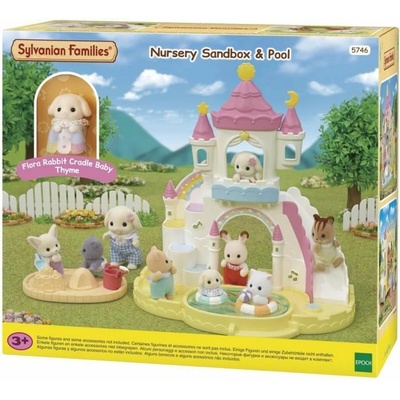 Sylvanian Families Комплект играчки Sylvanian Families 5746 Nursery sandbox & Pool Пластмаса