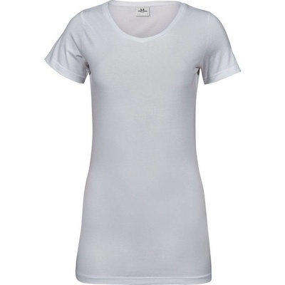 Tee Jays 455 Dámske elastické tričko biela