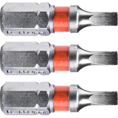 Fortum Комплект плоски накрайници FORTUM от 3 броя, 3 x 25 мм, S2 4741103 (4741103)