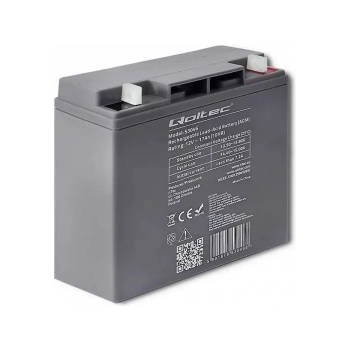 Qoltec Battery AGM Qoltec | 12V | 17Ah | MAX. 255A