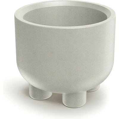 Prosperplast Kvetináč Moltas Okrúhly s nožičkami pieskový, 60 cm