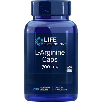 Life Extension L-Arginine Caps 200 vegetariánska kapsula