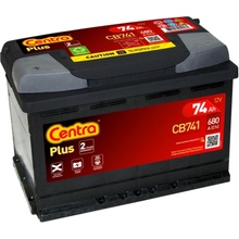 Centra Plus 12V 74Ah 680A CB741