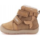 Barefoot dětské boty zimní boty pro děti s073-52684 chocolate