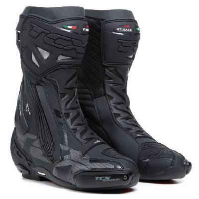 Moto topánky TCX RT-RACE PRE AIR čierno / reflex - Veľkosť 42