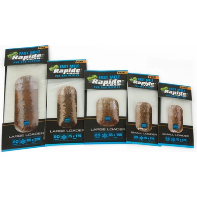 Fox Edges Náhradné PVA Sáčky Rapide Load PVA Bag Refills Fast Melt 60x130mm