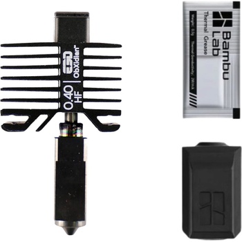 E3D High Flow ObXidian HotEnd за Bambu Lab X1/P1 Series - 0, 4 mm (BAMBU-HF-OBX-MO-0400-SPK)