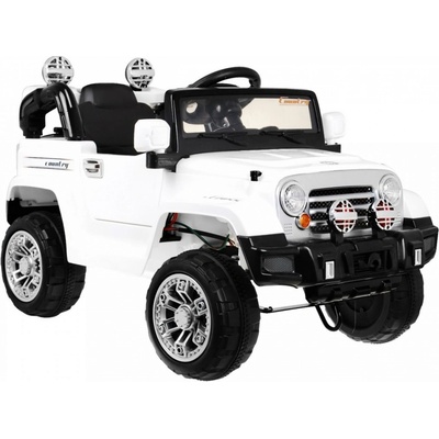 Ramiz Elektrické autíčko Jeep JJ245 2x25w 2x6V 45ah 2021 biela