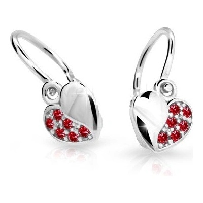 Cutie náušncie dětské C2160-B Ruby Dark