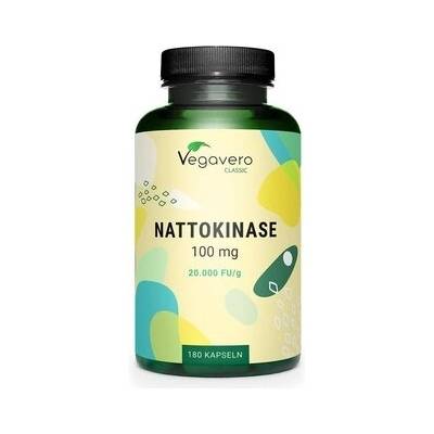 Vegavero Nattokinase, 100 mg, 180 капсули, Vegavero (VV-VITA-371)