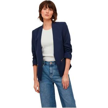 VILA Сако Vila Vijoy 3/4 blazer - Blue (Navy Blazer)