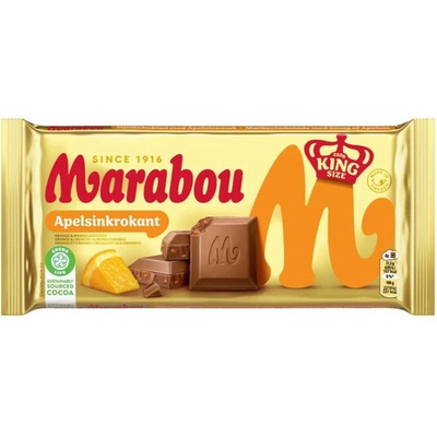 Marabou Apelsinkrokant 170 g