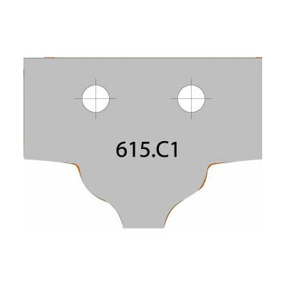CMT Orange Tools Profilový HW nůž C1 pro frézu C615