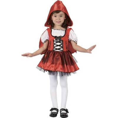 Костюм момиче в червено 92-104 см