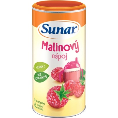 Sunar Rozpustný nápoj malinový 3 x 200g