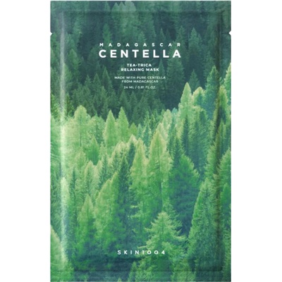 Skin1004 Madagascar Centella Tea-Trica Relaxing Mask Relaxačná maska na tvár s výťažkom z centelly a čajovníka 23 ml 1 ks
