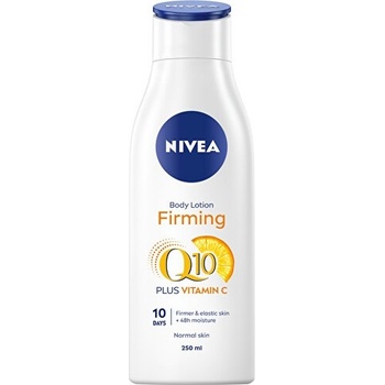 Nivea Q10 + Vitamin C Firming Spevňujúce telové mlieko na normálnu pokožku 250 ml