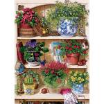 Cobble Hill - Puzzle Flower Cupboard - 500 piese
