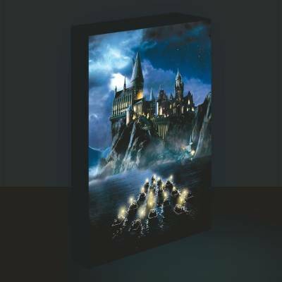 Paladone Svítící obraz Harry Potter - Noční Bradavice