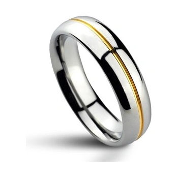 Nubis NWF1027-SL dámský snubní prsten wolfram NWF1027-SL
