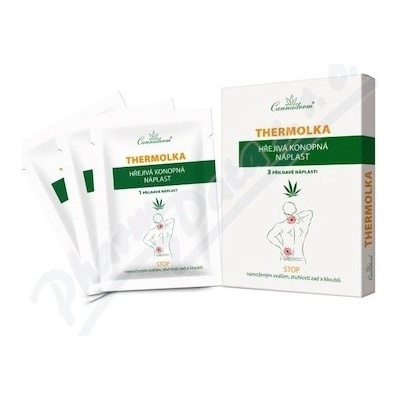Cannaderm Thermolka hrej.konop.napl.3 ks