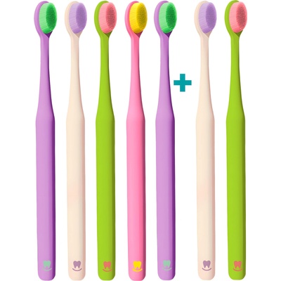 Nanosmile Zubní kartáček ProCare Mix Ultrajemný 5+2 ks