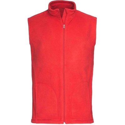 Stedman classic fleece vest st5010 / Мъжка поларена жилетка - аленочервена m (st5010srem)
