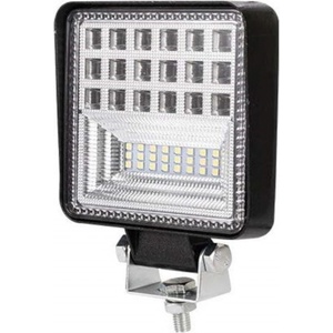  Универсален 126w Лед led Халоген Фар Работна Лампа 12v - 24v бяла светлина за автомобил офроуд бус ван камион