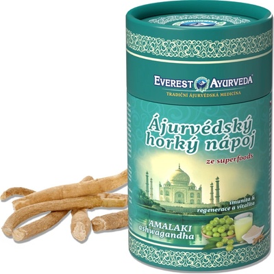 Everest Ayurveda AMALAKI nápoj ASHWAGANDHA Imunita & regenerace a vitalita 100 g