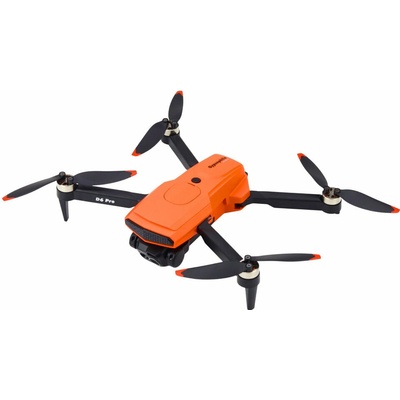 LeanToys D6 PRO s dvojitou HD kamerou a oranžovými LED světly