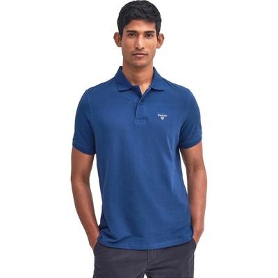 Barbour Lightweight Sports polo shirt deep blue