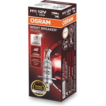 Osram Night Breaker Silver H1 P14,5s 12V 55W