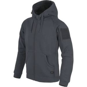 Helikon-Tex Градски тактически суитшърт (FullZip) - Сиво (BL-ULF-CB-19)