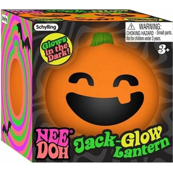 Schylling NeeDoh Halloweenská dýně svítící ve tmě