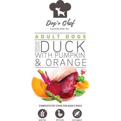 Dog's Chef English Country Duck with Pumpkin & Orange Adult Dogs 2 x 12 kg